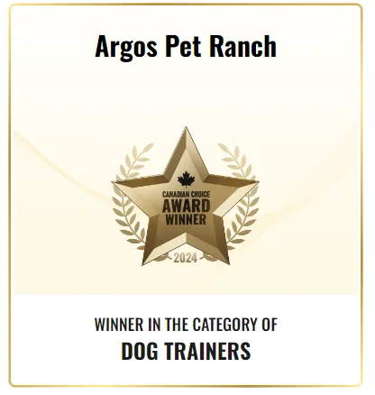 Canadian Choice Awards winner 2024, Dog Trainers — Argos Pet Ranch